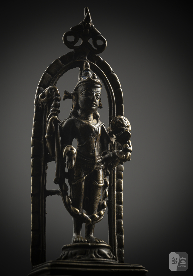A BRONZE FIGURE OF PROBABLY VISHNU - 图4